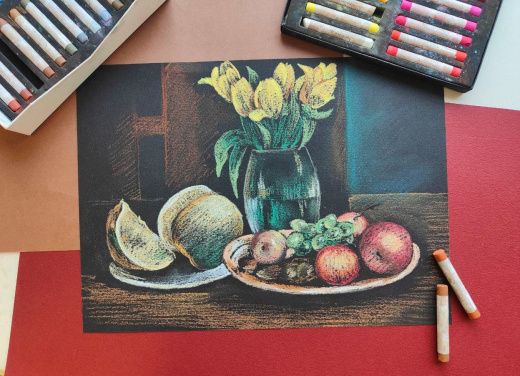 «Эстетика вкуса. Натюрморт»: рисуем с натуры